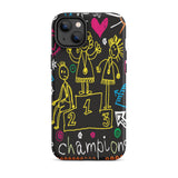 Sweet memory iPhone case Tough mobile phone case, Motivational iPhone Case "Champion"