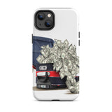 Tough iPhone case Money Affirmation iPhone Case Durable Crack proof Mobile Case
