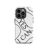 Tough iPhone Case, Law of Affirmation iPhone Case, Durable Crack proof iPhone  Case iPhone case "Yes I Can"