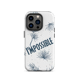 Motivational iPhone case, Law of Affirmation iPhone Case, Tough iPhone case "I am Possible"