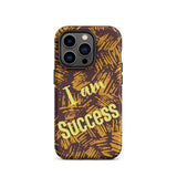 Positive quote iPhone Case, Motivational iPhone case, Tough iPhone case "I am Success"