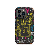 Sweet memory iPhone case Tough mobile phone case, Motivational iPhone Case "Champion"