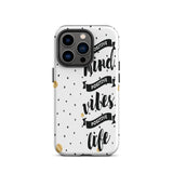 Tough iPhone case, Motivational iPhone Case Mind Vibes Life