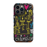 Sweet memory iPhone case Tough mobile phone case, Motivational iPhone Case "Champion"