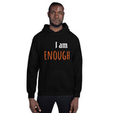 Motivational Hoodie " I am Enough" Customized Law of Affirmation Unisex Hoodie