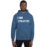 Motivational   Hoodie " I AM CREATOR"   Inspiring  Law of Affirmation Unisex Hoodie