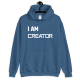 Motivational   Hoodie " I AM CREATOR"   Inspiring  Law of Affirmation Unisex Hoodie