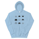 Chakra Unisex Hoodie "CHAKRA Symbol" Healing Unisex Hoodie