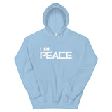 Motivational Unisex Hoodie "I AM PEACE" Law of Attraction Unisex Hoodie