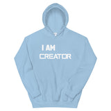 Motivational   Hoodie " I AM CREATOR"   Inspiring  Law of Affirmation Unisex Hoodie