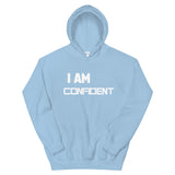 Motivational Hoodie " I AM CONFIDENT"   Inspiring Law of Affirmation Unisex Hoodie
