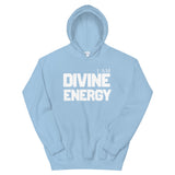 Motivational  Hoodie " I AM DIVINE ENERGY"  Inspiring Law of Affirmation Unisex Hoodie