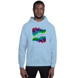 Motivational Hoodie "LIFE IS COLORFUL" Positive inspiring Unisex Hoodie