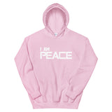 Motivational Unisex Hoodie "I AM PEACE" Law of Attraction Unisex Hoodie