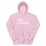 Motivational Hoodie " I AM CONFIDENT"   Inspiring Law of Affirmation Unisex Hoodie