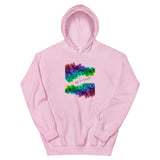 Motivational Hoodie "LIFE IS COLORFUL" Positive inspiring Unisex Hoodie