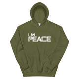 Motivational Unisex Hoodie "I AM PEACE" Law of Attraction Unisex Hoodie