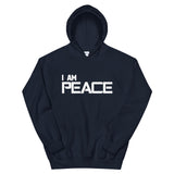 Motivational Unisex Hoodie "I AM PEACE" Law of Attraction Unisex Hoodie