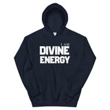 Motivational  Hoodie " I AM DIVINE ENERGY"  Inspiring Law of Affirmation Unisex Hoodie