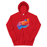 Exclusive Unisex Hoodie "Fire Hot" Customized  Unisex Hoodie