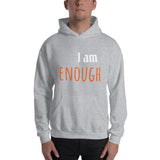 Motivational Hoodie " I am Enough" Customized Law of Affirmation Unisex Hoodie