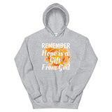 Faith  Hoodie "Remember Hope is a Gift From GOD" Positive Motivational Unisex Hoodie