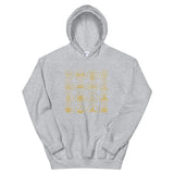 Chakra Unisex Hoodie "Golden Chakra"  customized Chakra life  Unisex Hoodie