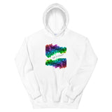 Motivational Hoodie "LIFE IS COLORFUL" Positive inspiring Unisex Hoodie