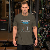 Funny Fishing T-Shirt Fishing Lover's Exclusive customized   Short-Sleeve Unisex T-Shirt