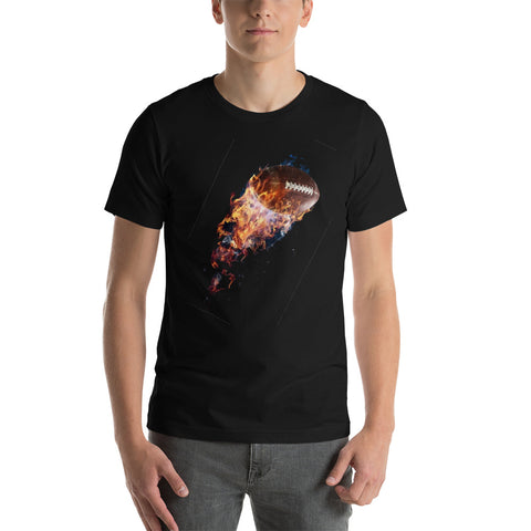 American Football T-Shirt , Customized Short-Sleeve Unisex T-Shirt for Football Fans and Player