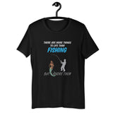 Funny Fishing T-Shirt Fishing Lover's Exclusive customized   Short-Sleeve Unisex T-Shirt