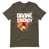 Motivational  T-Shirt " I AM DIVINE ENERGY" Positive & Inspiring Short-Sleeve Unisex T-Shirt