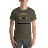 American Football T-Shirt , Customized Short-Sleeve Unisex T-Shirt for Football Fans and Player