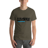 Motivational T-Shirt "INSTALLING MUSCLE"  Fitness lover's Short-Sleeve Unisex T-Shirt