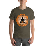 Chakra  Unisex T-Shirt "I LOVE MY BODY" Sacral Healing  Meditation Short-Sleeve Unisex T-Shirt