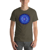 Chakra T-Shirt "Language of OM" Healing Spiritual meditation Short-Sleeve Unisex T-Shirt