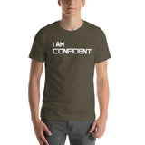 Motivational Unisex T-Shirt "I AM CONFIDENT"  Law of Affirmation Unisex T-Shirt