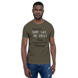 Motivational T-Shirt " Soar Like an Eagle" Inspirational Short-Sleeve Unisex T-Shirt
