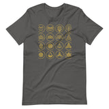 Chakra Unisex T-Shirt "Chakra Symbol" Healing  Short-Sleeve Unisex T-Shirt