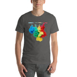Motivational  Unisex T-Shirt "Infinite Sphere" Law of Affirmation Short-Sleeve Unisex T-Shirt