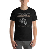 Motorcycling Funny T-Shirt "Motorcycling Lover" Customized Short-Sleeve Unisex T-Shirt for Motorcycling Lover