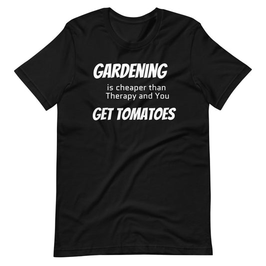 gardening is my therapy shirt