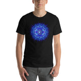 Chakra T-Shirt "CHAKRA BLUE" Healing Spiritual Meditation  Short-Sleeve Unisex T-Shirt