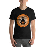 Chakra  Unisex T-Shirt "I LOVE MY BODY" Sacral Healing  Meditation Short-Sleeve Unisex T-Shirt