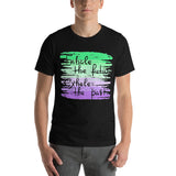 Motivational  T-Shirt "Inhale Future" Inspiring Law of Affirmation Short-Sleeve Unisex T-Shirt