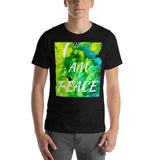 Motivational  T-Shirt "I AM PEACE" customized Law of Affirmation Short-Sleeve Unisex T-Shirt