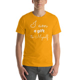 Motivational T-Shirt "I am a Gift" Inspiring Law of Affirmation Short-Sleeve Unisex T-Shirt