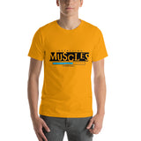 Motivational T-Shirt "INSTALLING MUSCLE"  Fitness lover's Short-Sleeve Unisex T-Shirt