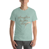 Motivational T-Shirt "THOUGHT BECOME THINGS" Law of Affirmation Short-Sleeve Unisex T-Shirt