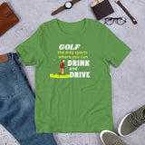 golf unisex t shirt